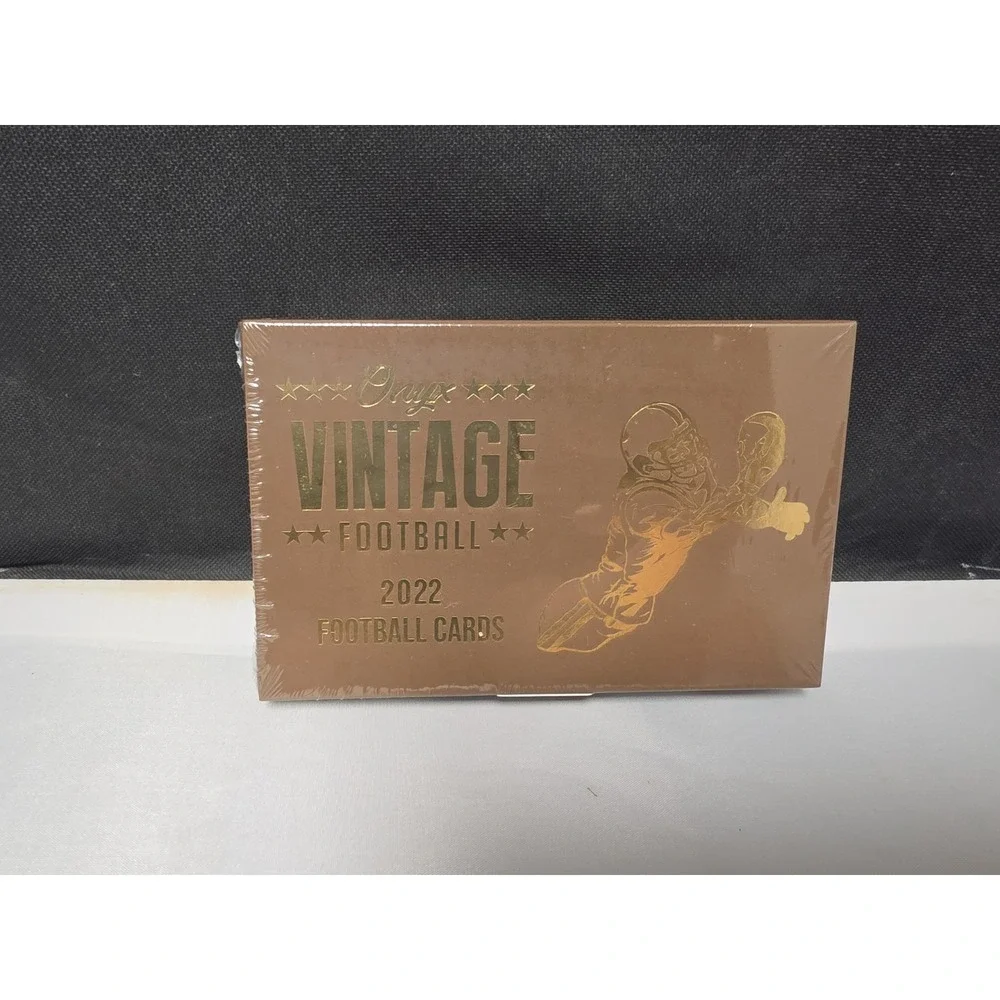 2022 Onyx Vintage Football Factory Sealed Hobby Box